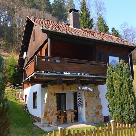 Detached Holiday Residence In The Wonderfully Beautiful Harz Kamschlacken Dış mekan fotoğraf