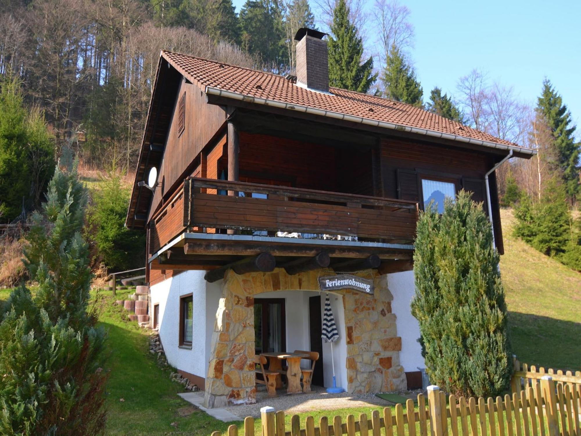 Detached Holiday Residence In The Wonderfully Beautiful Harz Kamschlacken Dış mekan fotoğraf